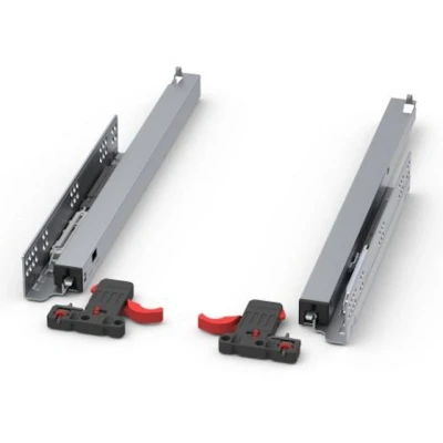 Abbildung von SO TECH® Auszug Unterflurführung 40 kg 250 600 mm UV4 K2D SC, SC Soft Close SmartSlide