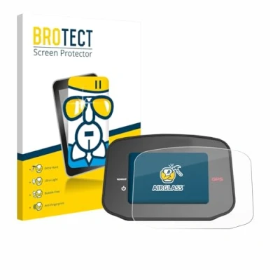Abbildung von BROTECT Schutzglas für PowaKaddy CT8 GPS Schutzfolie Panzer Folie Glas [Extrem Kratzfest 9H, Anti Fingerprint, Ultra Transparent]
