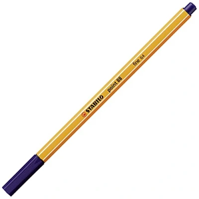 Abbildung von Fineliner STABILO point 88 10er Pack nachtblau