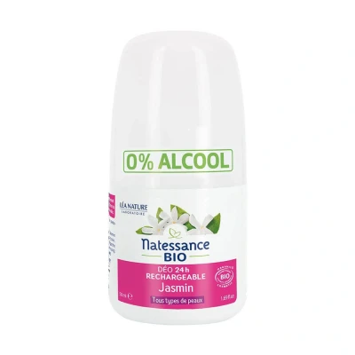 Abbildung von Natessance 24H Deo Jasmin Bio Nachfüllbar 50 ml
