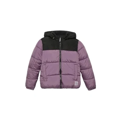 Abbildung von s.Oliver Funktionsjacke Steppjacke mit Fleecefutter und abnehmbarer Kapuze Kontrast Details