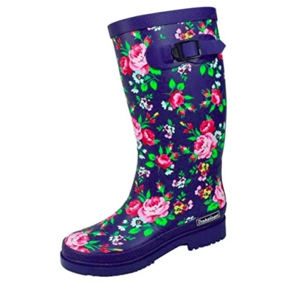 Abbildung von Saliha Stiefel, Damen, Größe: 40, Dunkelblau/multi Schuhe