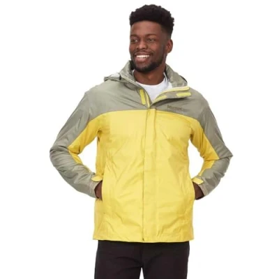 Abbildung von Marmot Herren PreCip Eco Jacket, Wasserdichte Regenjacke, winddichter Regenmantel, atmungsaktiver, faltbarer Hardshell Windbreaker, ideal zum Fahrradfahren &amp; Wandern