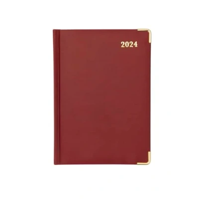 Abbildung von Collins Classic 2024 Terminplaner Kompakter Tag pro Seite Geschäftsplaner (mit Terminen) und Organizer Januar bis Dezember Täglich Rot 1250 V.15 24