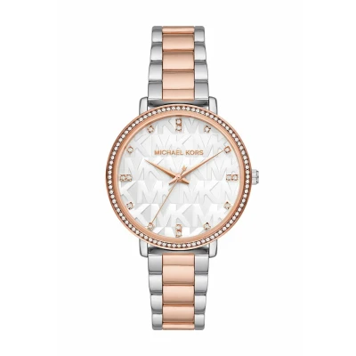 Abbildung von MICHAEL KORS Damen Analog Quarz Uhr mit Edelstahl Armband MK4920