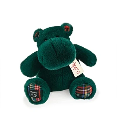 Abbildung von Histoire d&#039;ours Plüschtier Nilpferd Hippo Tannengrün 25 cm HO3200