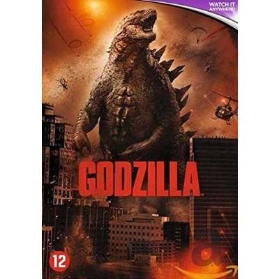 Abbildung von Godzilla DVD mit Aaron Taylor Johnson und Michael Lerner