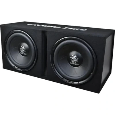 Abbildung von Ground Zero GZIB 2.30BR 2 x 30 cm Passiv Subwoofer mit 1400 Watt (RMS: 700 Watt)