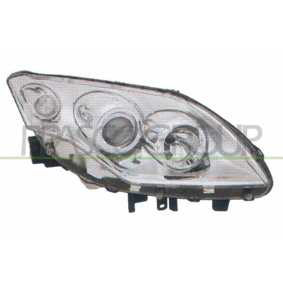 Abbildung von PRASCO RN0864903 Scheinwerfer rechts H7/H7 ohne Stellmotor für LWR RENAULT: LAGUNA 3 Grandtour,