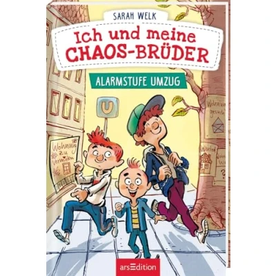 Abbildung von Ich und meine Chaos Brüder Alarmstufe Umzug (Ich 1): Frecher Lesespaß für Jungen Mädchen ab 7 Jahre In Fibelschrift mit vielen bunten Bildern