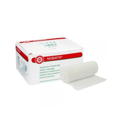 Abbildung von NOBAMED Paul Danz AG Nobafix Mullbinden Fixierbinden 6 cm x 4 m (20er Pack), Durchsichtig