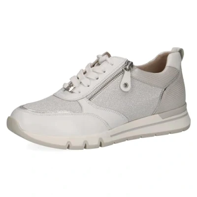 Abbildung von Caprice Sneaker low, Damen, Größe: 40, White silver Schuhe