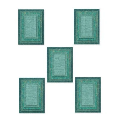 Abbildung von Sizzix Thinlits Die Set 25PK Stacked Tiles, Rectangles 665433 Tim Holtz (07 21)