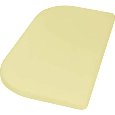 Abbildung von Playshoes 770325 12 Jersey Spannbettlaken für das Beistellbett, Wasserdicht und Atmungsaktiv, 89 x 51 10cm, gelb, gelb