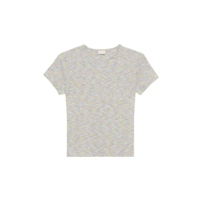 Abbildung von s.Oliver MIT Paspeliertem Tshirt print für Kinder, Größe: 158/164, Flieder