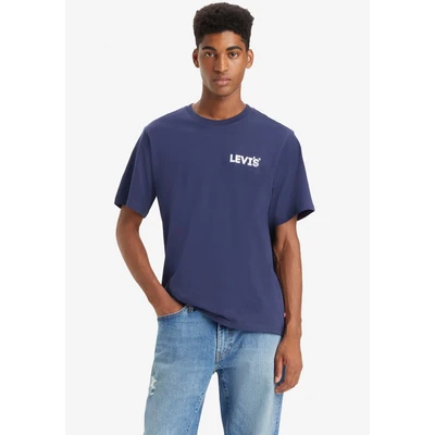 Abbildung von Levi&#039;s Tshirt print, Herren, Größe: Small, Original white
