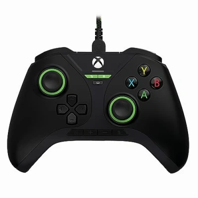 Abbildung von Snakebyte Gamepad Pro X schwarz kabelgebundener Xbox Series XS &amp; PC Controller, Hall Effect Sensoren, Audio Panel, Zusatztasten, Trigger Stops