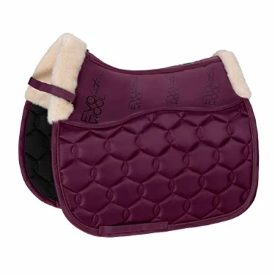 Abbildung von Eskadron Schabracke Glossy Evo Wool Dressur Blackberry Warmblut
