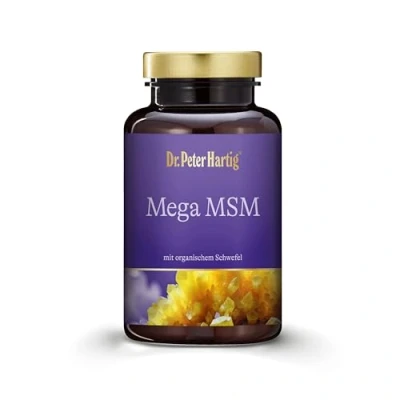 Abbildung von Dr. Peter Hartig Mega MSM 675 Presslinge 7 Monats Vorrat vegan lactose und glutenfrei Presslinge, St., 135 g