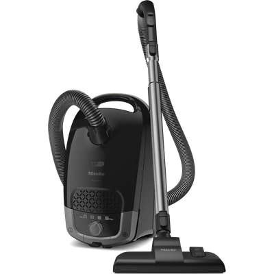 Abbildung von Miele Bodenstaubsauger Guard S1 Obsidianschwarz, Nachfolger Classic C1 PowerLine, 0,89 W, mit Beutel, ComfortFit, AirClean Filter, 10 m Aktionsradius