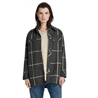 Abbildung von G Star Übergangsjacke, Damen, Größe: Large, Cloack louis check