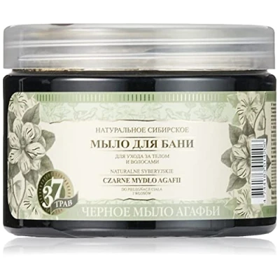 Abbildung von Grandma Agafia&#039;s Recipes Agafia Natural Herbal Soap Black 500ml (BA01)