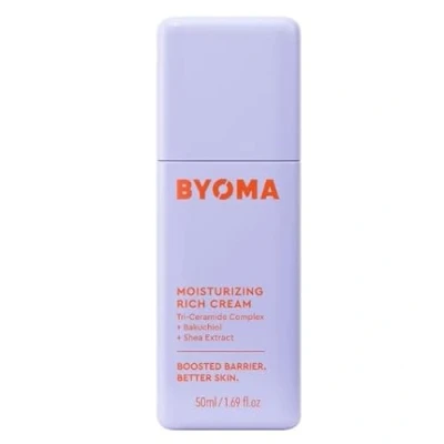 Abbildung von BYOMA Original Moisturizing Rich Cream, reichhaltige Feuchtigkeitscreme, feuchtigkeitsspendende Gesichtsbehandlung, 50 ml