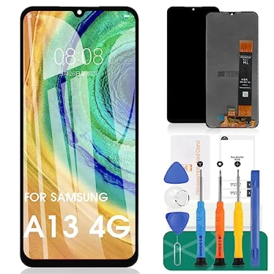 Abbildung von für Samsung Galaxy A13 4G LCD Display Bildschirm Ersatz Touch A137 A135 Digitizer ohne Rahmen (schwarz)