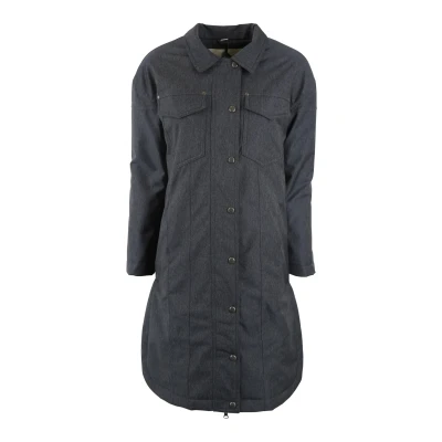 Abbildung von DREIMASTER vintage Women&#039;s Winter Parka S / Denimblau 100% Polyester