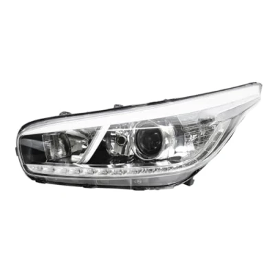 Abbildung von PRASCO KI4344924 Scheinwerfer links H7/H7/H7, LED schwarz mit Tagfahrlicht Stellmotor für LWR KIA: cee‘d II Sportswagon, Schrägheck