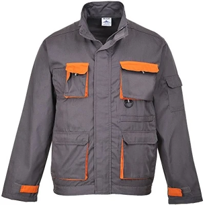 Abbildung von Portwest Texo Kontrast Jacke, Größe: XXXL, Farbe: Grau, TX10GRRXXXL