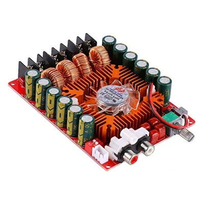 Abbildung von Dpofirs Digitale Verstärkerplatine TDA7498E 160W + Hochleistungs Zweikanal Audio Stereo Leistungsverstärkerplatinenmodul, DC 15 36V Netzteil DIY Verstärker Audioempfänger Unterstützung BTL Modus