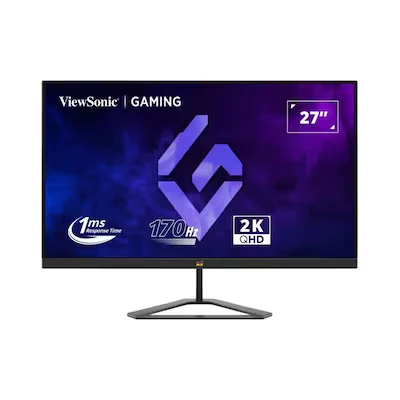 Abbildung von ViewSonic VX2758A 2K PRO 27&quot; Frameless QHD IPS Flat 1ms MPRT 170Hz Gaming Monitor, 2 HDMI, DisplayPort, HDR10