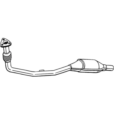 Abbildung von BOSAL 099 169 Katalysator Euro 3 mit Anbauteilen VOLKSWAGEN: Polo III Schrägheck, Lupo / 3L, SEAT: Arosa
