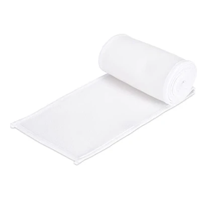 Abbildung von FabiMax Umrandung aus Netzstoff für Laufgitter 75x100 cm, weiß