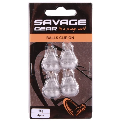 Abbildung von Savage Gear Balls Clip On 15gr (4 Stück) Kleinmaterial