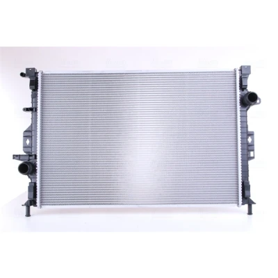 Abbildung von NISSENS 66857 Kühler, Motorkühlung Aluminium 670 454 16 Kühlrippen gelötet VOLVO: S80 II, V70 3, V60 I, FORD: MONDEO 4 Turnier, S Max Mk1, FOCUS 3