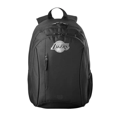 Abbildung von Wilson Rucksack NBA Team, Geeignet für 1 Basketball in offizieller Größe, Team Logo Silber, Polyester