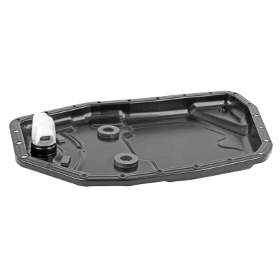Abbildung von VAICO V10 5375 Ölwanne, Automatikgetriebe mit Ölablassschraube, ohne Dichtung Dichtring, Ölwannendichtung AUDI: A6 C6 Avant, A4 B7 Avant