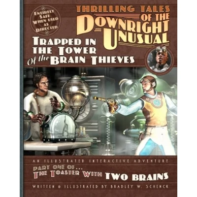 Abbildung von Thrilling Tales of The Downright Unusual Trapped in Tower Brain Thieves: Part One Toaster With TWO BRAINS