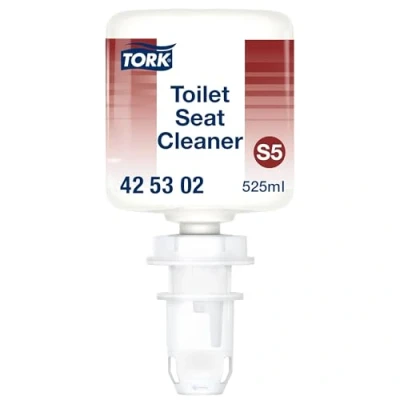 Abbildung von Tork Mini Toilettensitzreiniger S5, werkseitig versiegelter Flakon, 1 x 525 ml, 425302