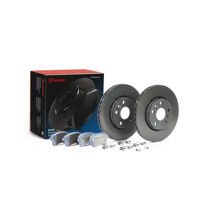 Abbildung von BREMBO KT 08 033 Bremsscheiben und beläge RENAULT: Kangoo II Express