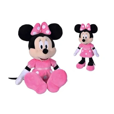 Abbildung von Simba Stofftierpuppe Minnie 43 cm, rosa