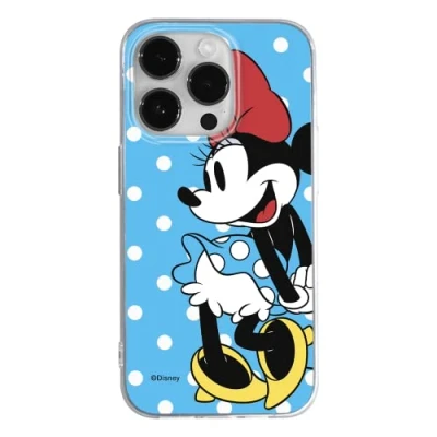 Abbildung von ERT GROUP Handyhülle für Apple iPhone 14 PRO MAX Original und offiziell Lizenziertes Disney Muster Minnie 034 optimal an die Form des Handy angepasst, hülle aus TPU