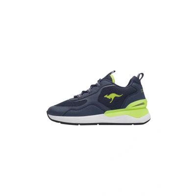 Abbildung von Kangaroos ROAD Kinder Unisex Sneaker low für Kinder, Größe: 31, Dk navy lime Schuhe