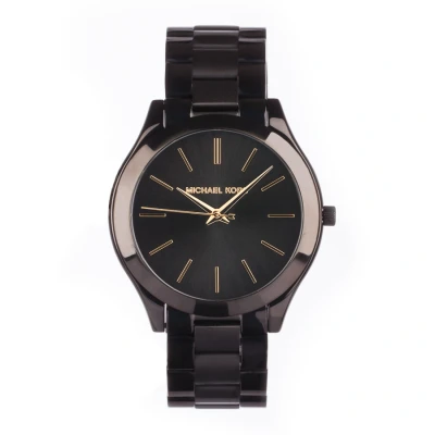 Abbildung von Michael Kors Uhr, Damen, Größe: One Size, Schwarz
