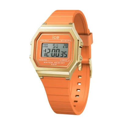 Abbildung von Ice Watch Retro Digitaluhr, Damen, Größe: One Size, Apricot crush