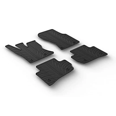 Abbildung von Gledring 0524 Fußmattensatz Gummi vorne und hinten 4 schwarz 750mm 550mm LAND ROVER: Range Rover Velar
