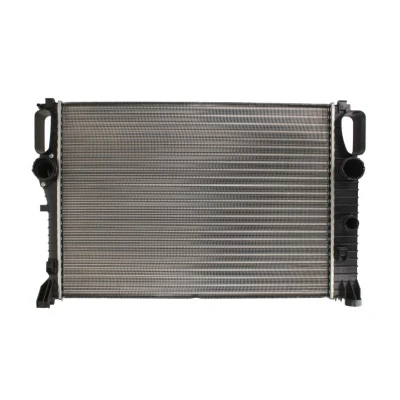 Abbildung von THERMOTEC D7M041TT Kühler, Motorkühlung Aluminium, Kunststoff 640 470 34 Schalt /optional Automatikgetriebe Kühlrippen mechanisch gefügt