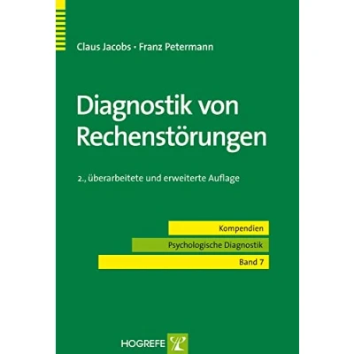 Abbildung von Diagnostik von Rechenstörungen (Kompendien Psychologische Diagnostik)